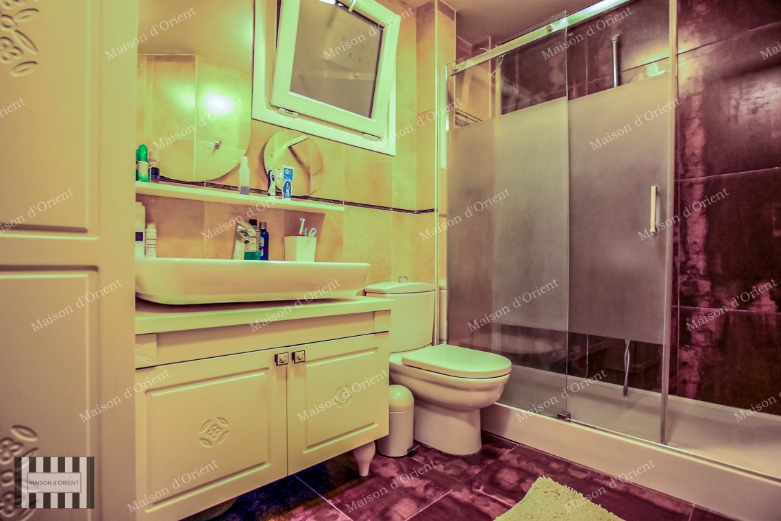 180sqm Duplex for Rent with Private Garden in Gümüşsuyu