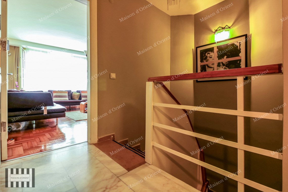 180sqm Duplex for Rent with Private Garden in Gümüşsuyu