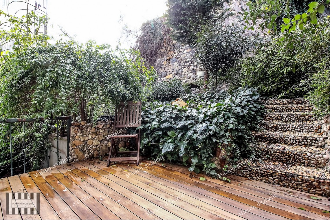 180sqm Duplex for Rent with Private Garden in Gümüşsuyu