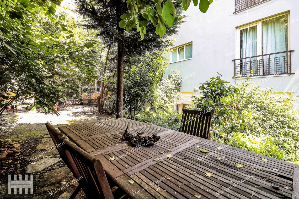 180sqm Duplex for Rent with Private Garden in Gümüşsuyu