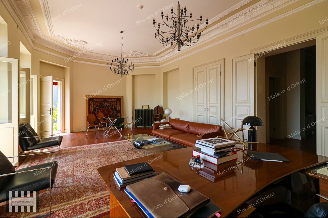 1+1 Flat for Rent with Terrace in Maanaa Building, Galatasaray