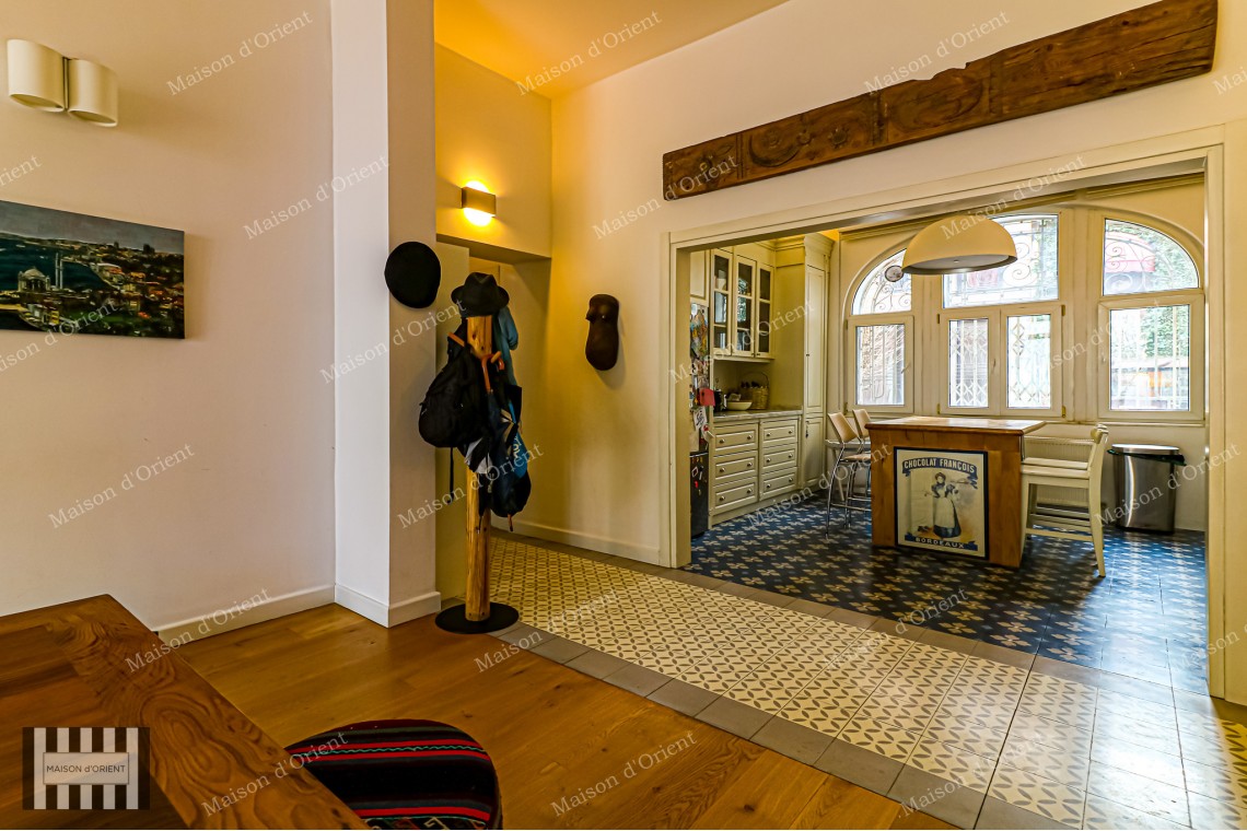 220sqm 3+1 Apartment for Sale in Historical Said Bey Building, Cihangir 