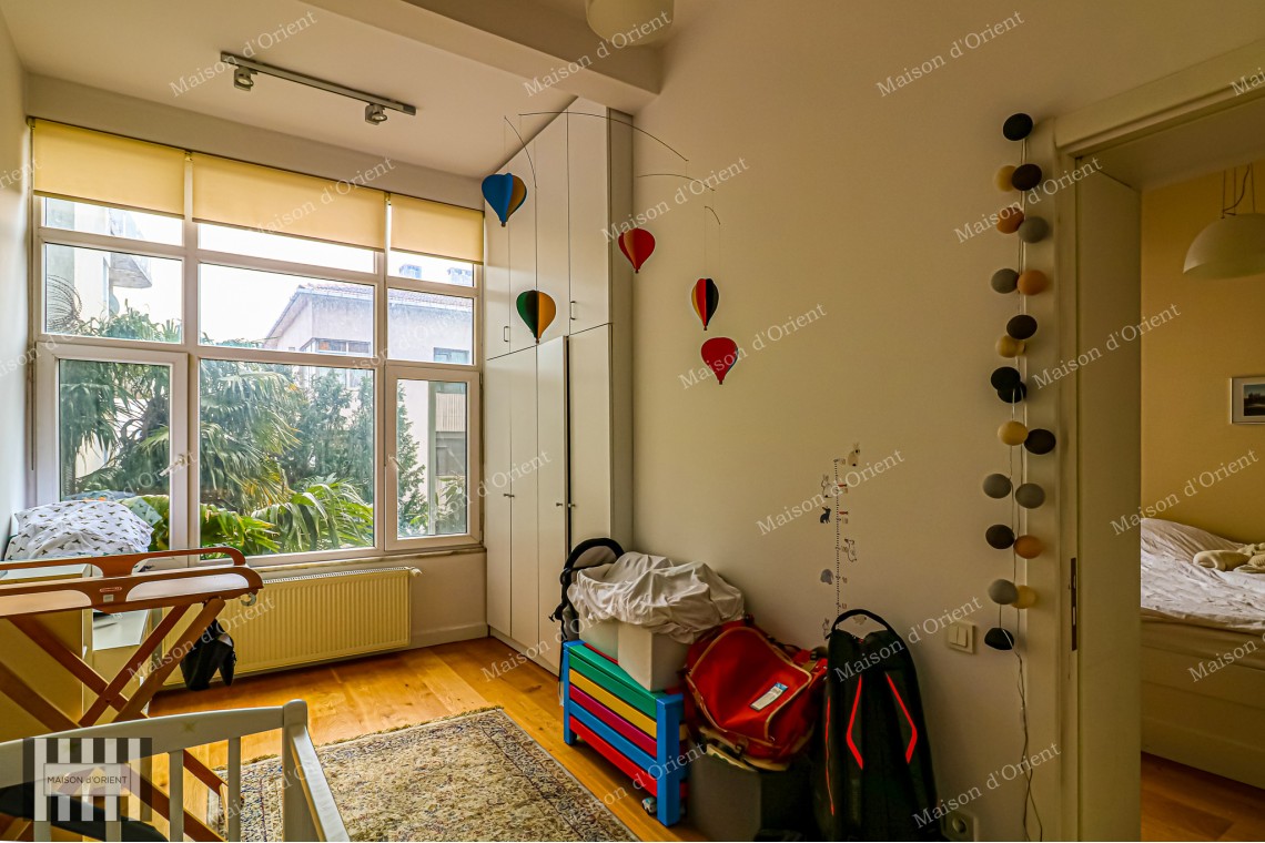 220sqm 3+1 Apartment for Sale in Historical Said Bey Building, Cihangir 
