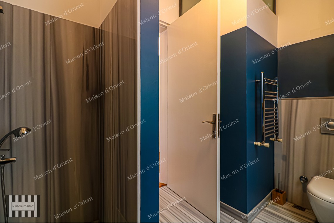 Fully Furnished 2+1 Flat for Sale in Historical Rauf Bey Building, Galata 