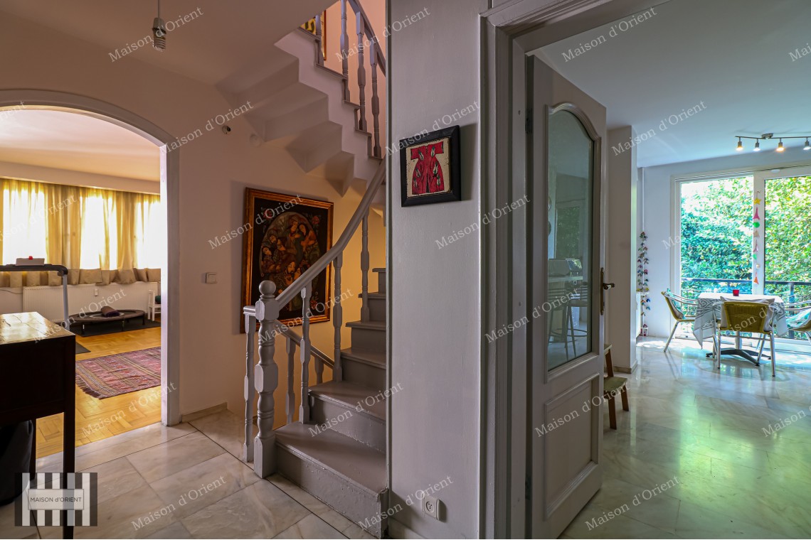 5+1 Flat for Sale with Terrace and Bosphorus View in Gümüşsuyu