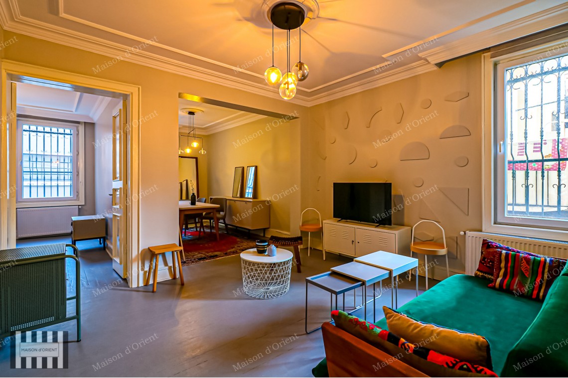 Fully Renovated 3+1 Apartment For Sale in Galata
