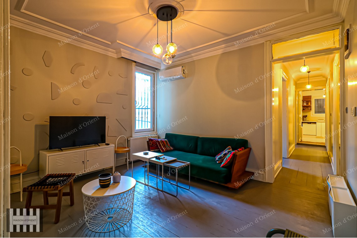 Fully Renovated 3+1 Apartment For Sale in Galata