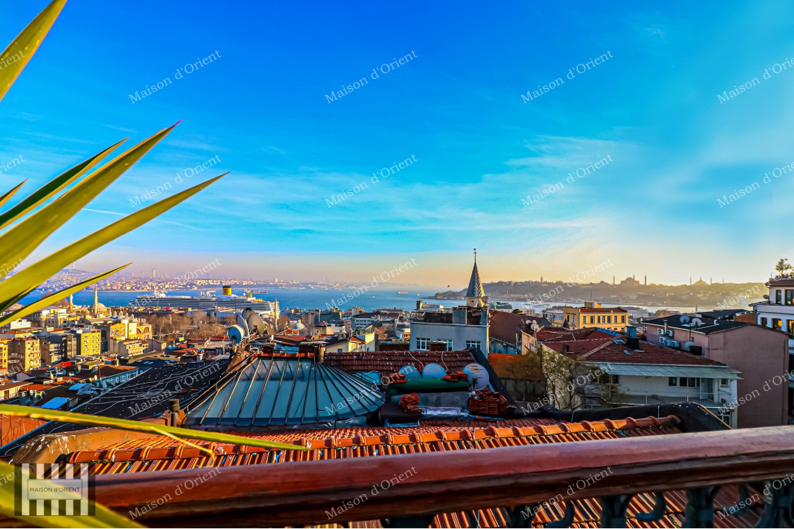Fully Renovated 3+1 Apartment For Sale in Galata