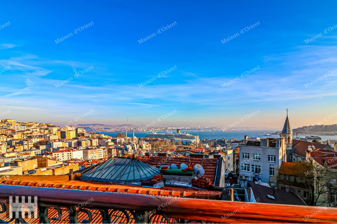 Fully Renovated 3+1 Apartment For Sale in Galata