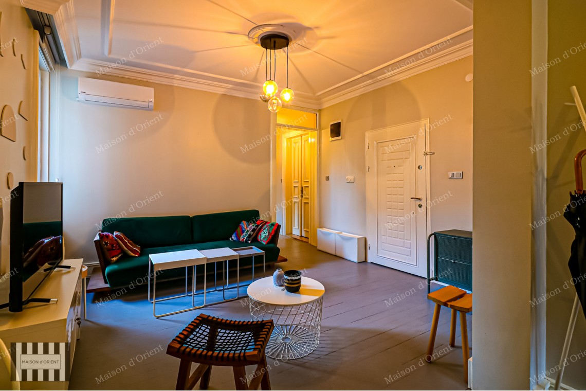 Fully Renovated 3+1 Apartment For Sale in Galata
