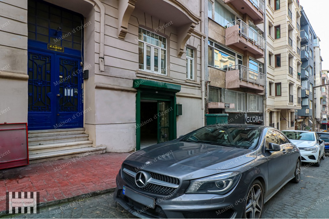70 sqm Shop/Store in Historical Building at Cihangir
