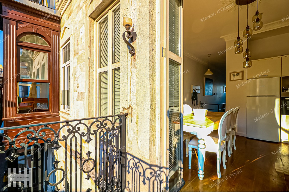 2+1 Duplex for Rent with View in Historical İpera Building
