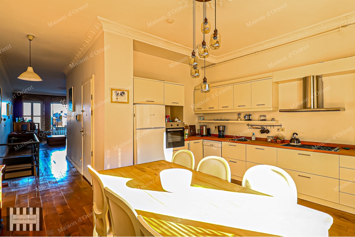 2+1 Duplex for Rent with View in Historical İpera Building
