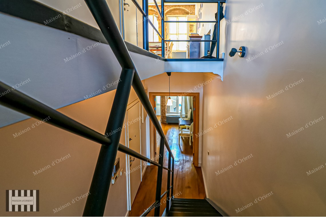 2+1 Duplex for Rent with View in Historical İpera Building