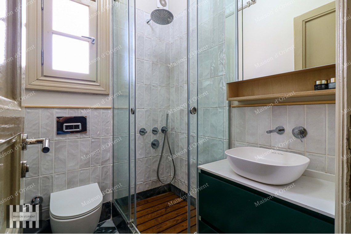 2+1 Furnished Flat for Rent in Historical Gusto Building in Cihangir 