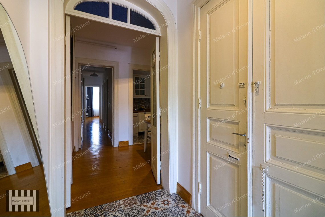 Located in Cihangir on Lenger Street 2+1 Furnished Flat for Rent
