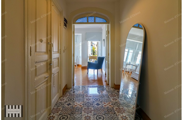 Located in Cihangir on Lenger Street 2+1 Furnished Flat for Rent