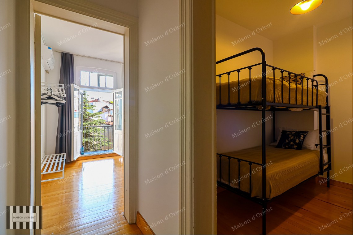 Located in Cihangir on Lenger Street 2+1 Furnished Flat for Rent