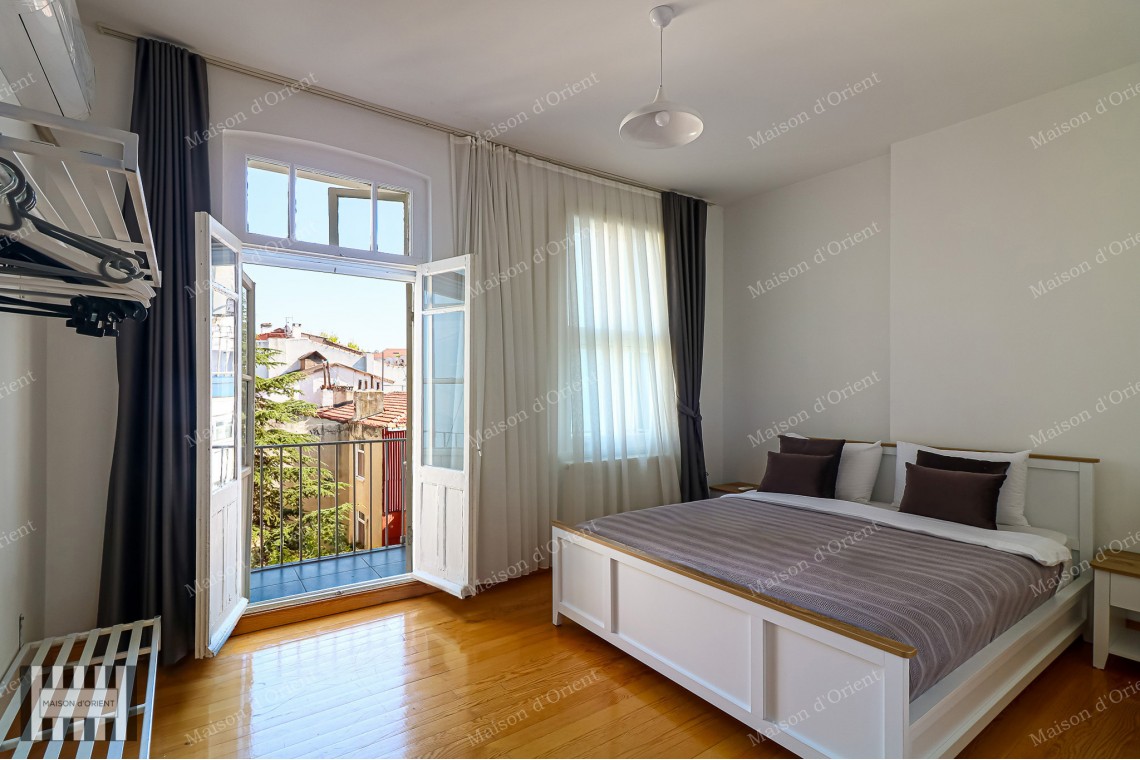 Located in Cihangir on Lenger Street 2+1 Furnished Flat for Rent