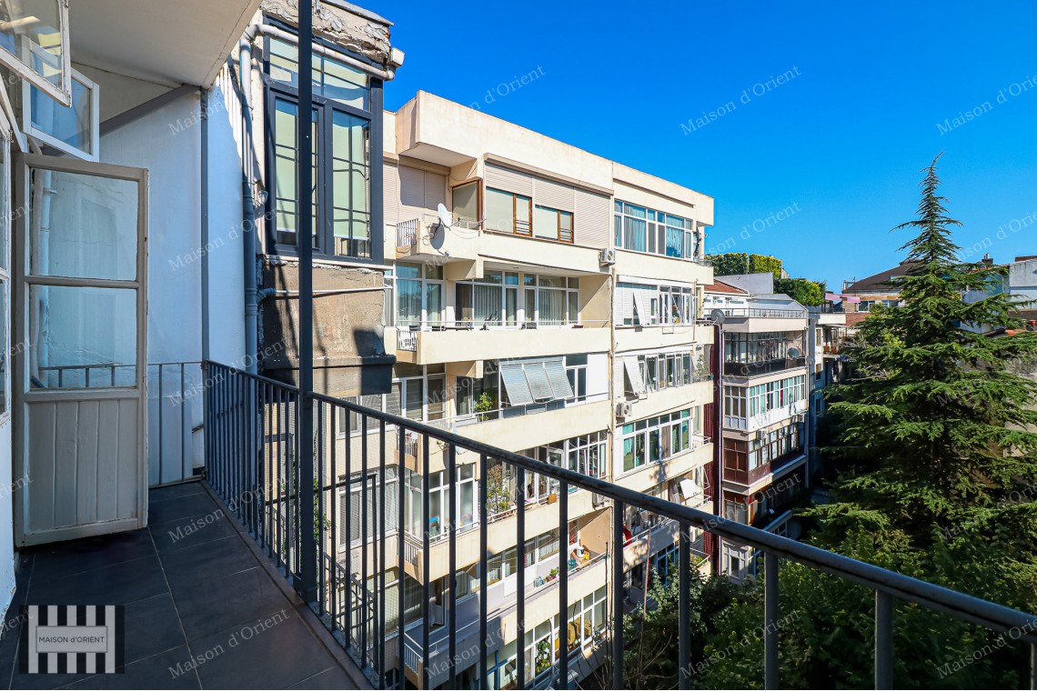 Located in Cihangir on Lenger Street 2+1 Furnished Flat for Rent