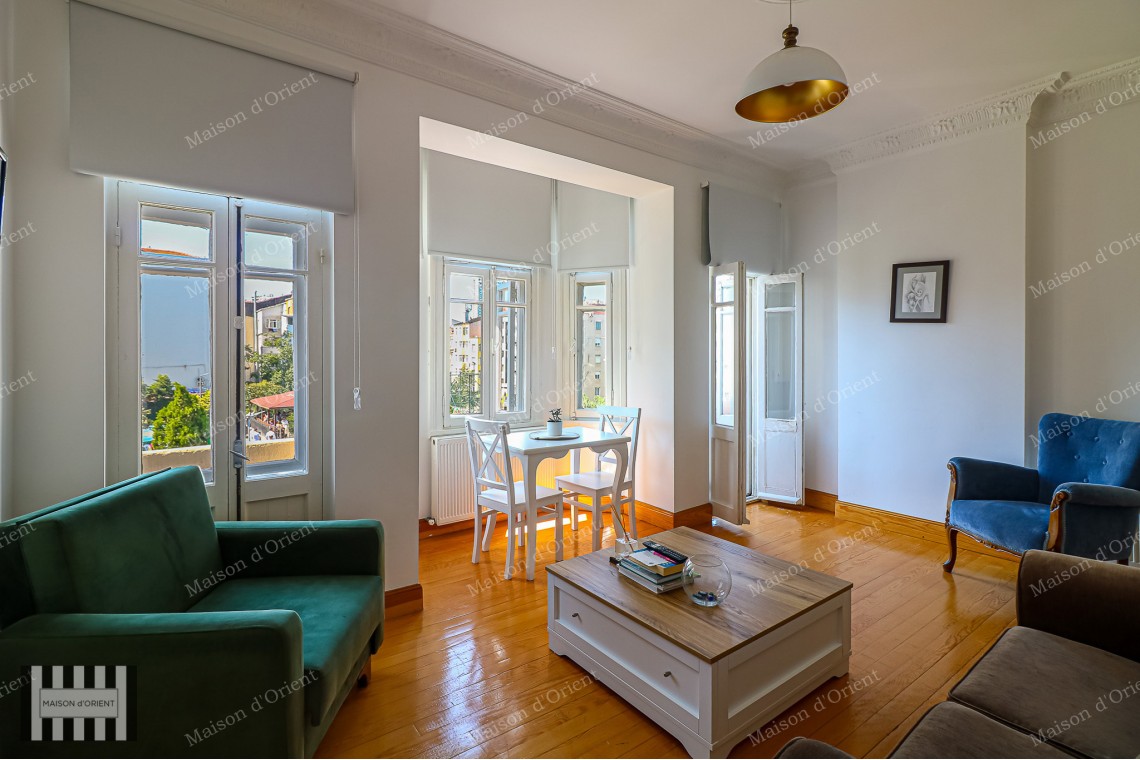 Located in Cihangir on Lenger Street 2+1 Furnished Flat for Rent