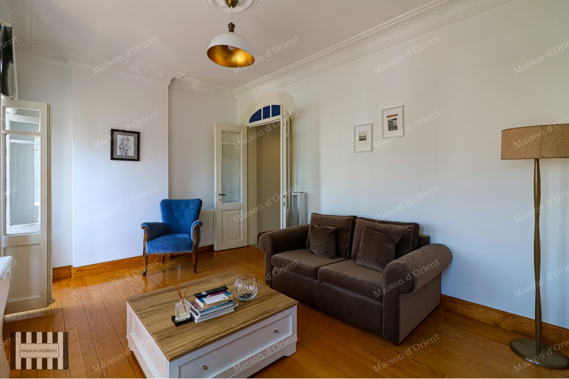 Located in Cihangir on Lenger Street 2+1 Furnished Flat for Rent