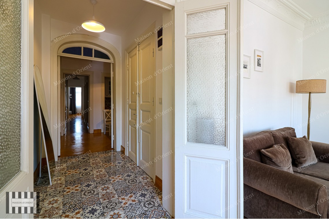 Located in Cihangir on Lenger Street 2+1 Furnished Flat for Rent