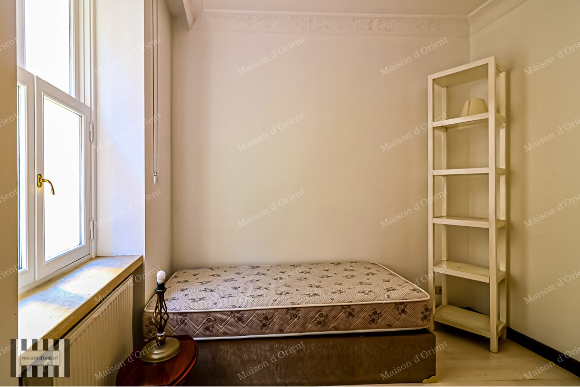 2+1  Flat for Rent in Cihangir Historical Pamir Bey Apartment