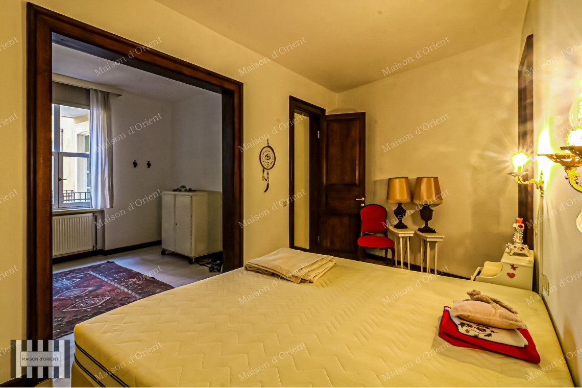 2+1  Flat for Rent in Cihangir Historical Pamir Bey Apartment
