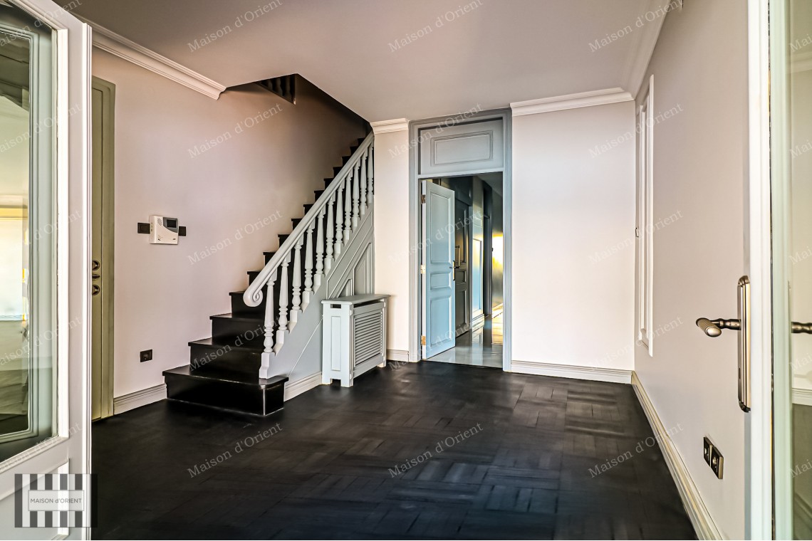 Duplex Waterside Mansion with Pool and Private Dock for Rent in Ortaköy