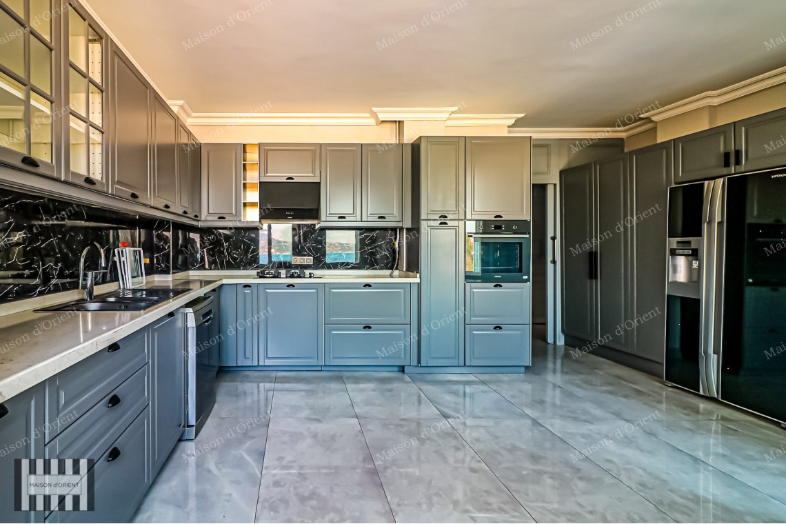Duplex Waterside Mansion with Pool and Private Dock for Rent in Ortaköy
