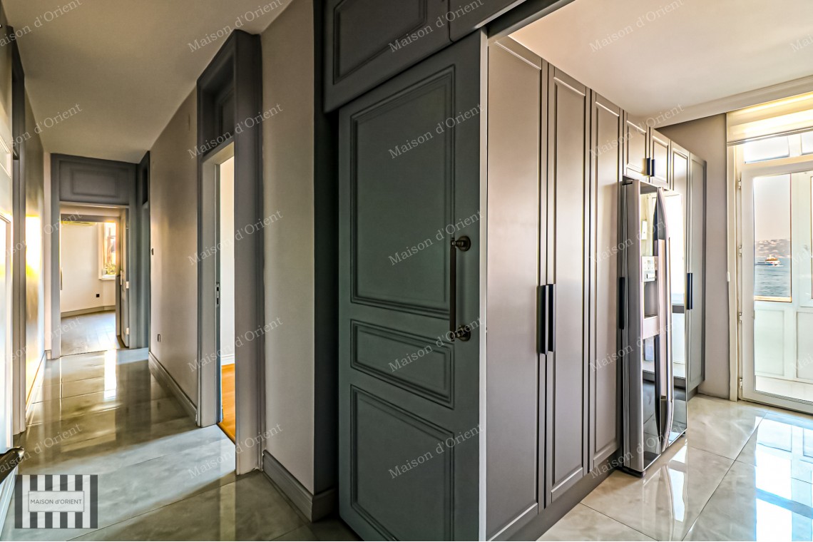 Duplex Waterside Mansion with Pool and Private Dock for Rent in Ortaköy