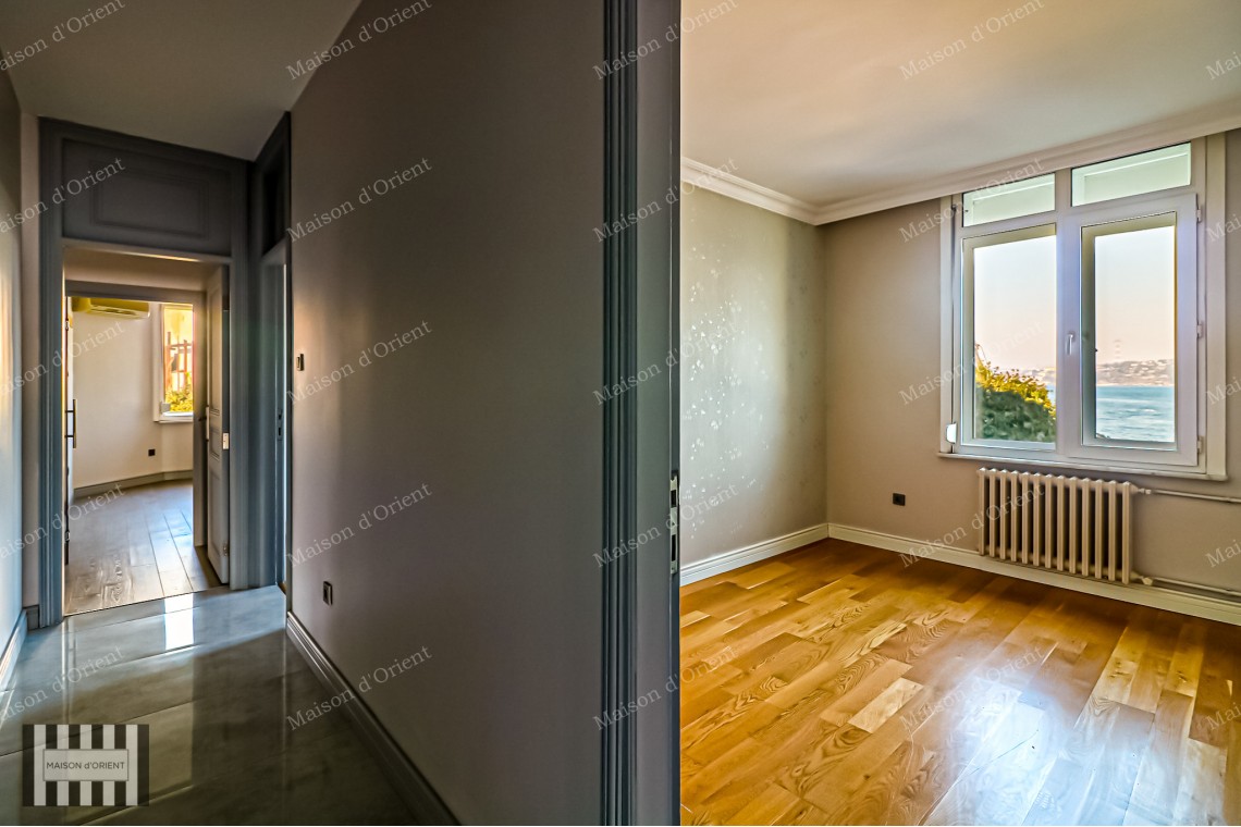 Duplex Waterside Mansion with Pool and Private Dock for Rent in Ortaköy