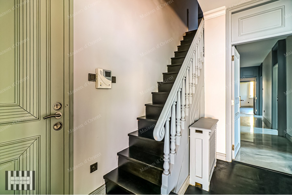 Duplex Waterside Mansion with Pool and Private Dock for Rent in Ortaköy