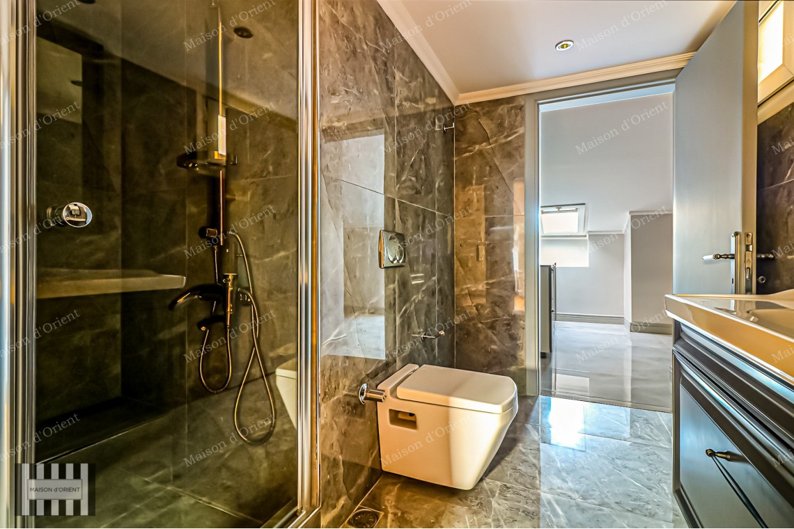 Duplex Waterside Mansion with Pool and Private Dock for Rent in Ortaköy