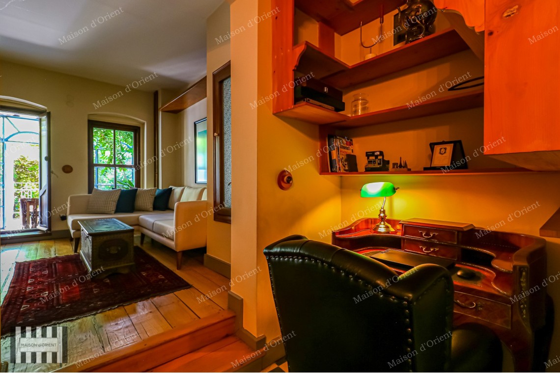 1+1 Duplex Apartment with Winter Garden for Sale in Galata