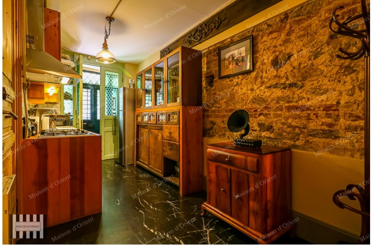 1+1 Duplex Apartment with Winter Garden for Sale in Galata