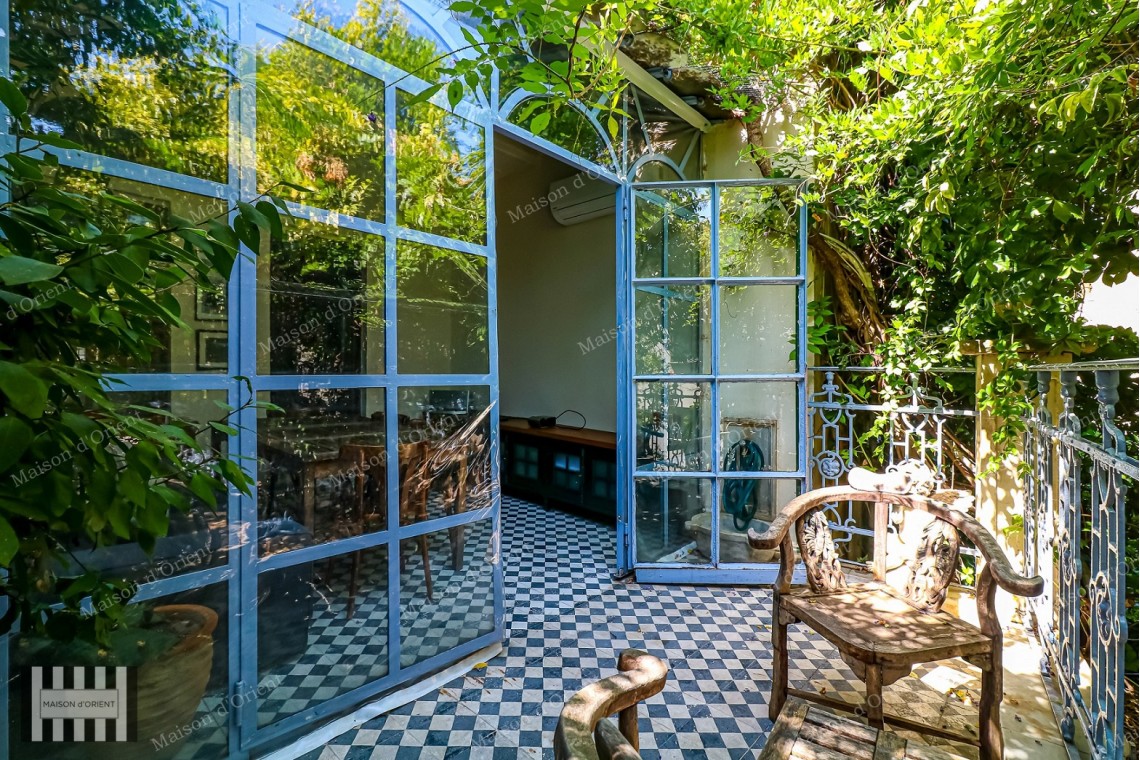 1+1 Duplex Apartment with Winter Garden for Sale in Galata