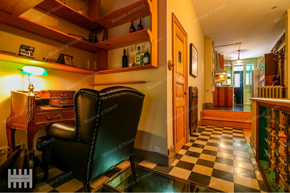 1+1 Duplex Apartment with Winter Garden for Sale in Galata