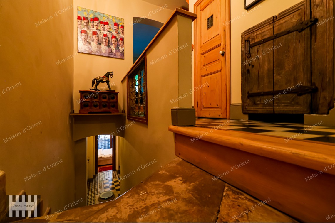 1+1 Duplex Apartment with Winter Garden for Sale in Galata