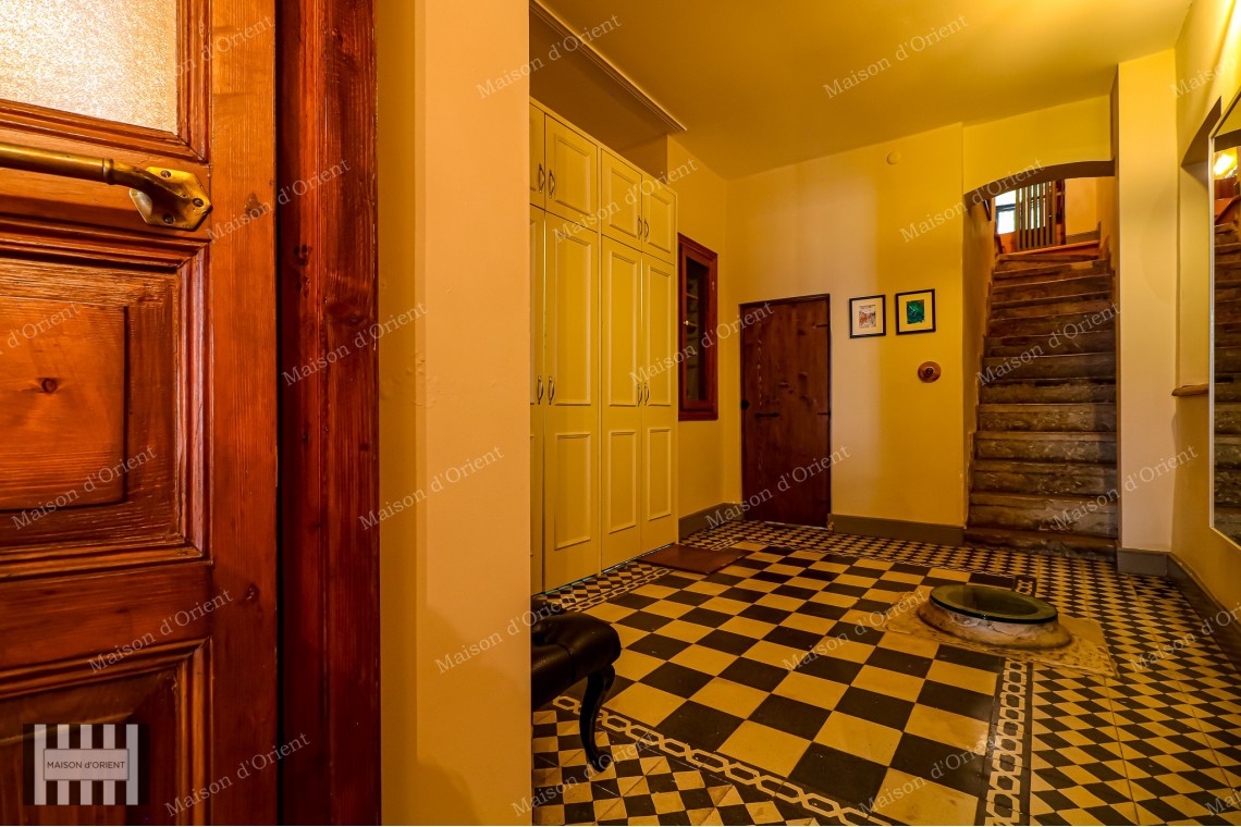 1+1 Duplex Apartment with Winter Garden for Sale in Galata