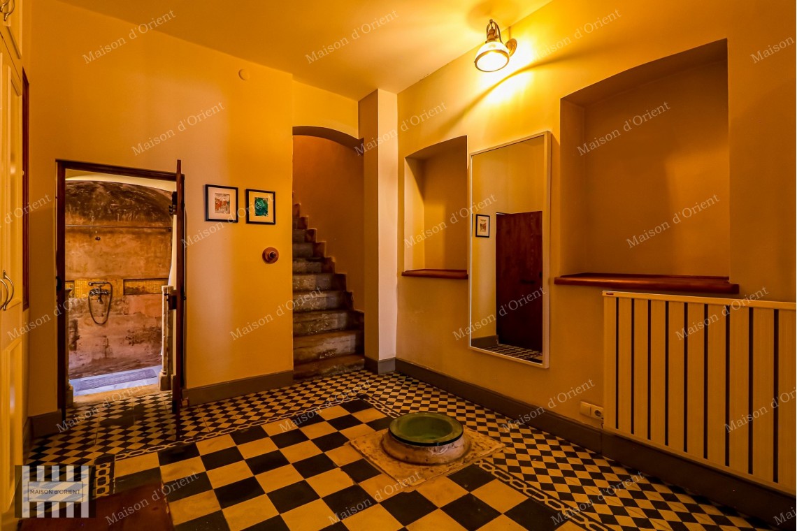 1+1 Duplex Apartment with Winter Garden for Sale in Galata