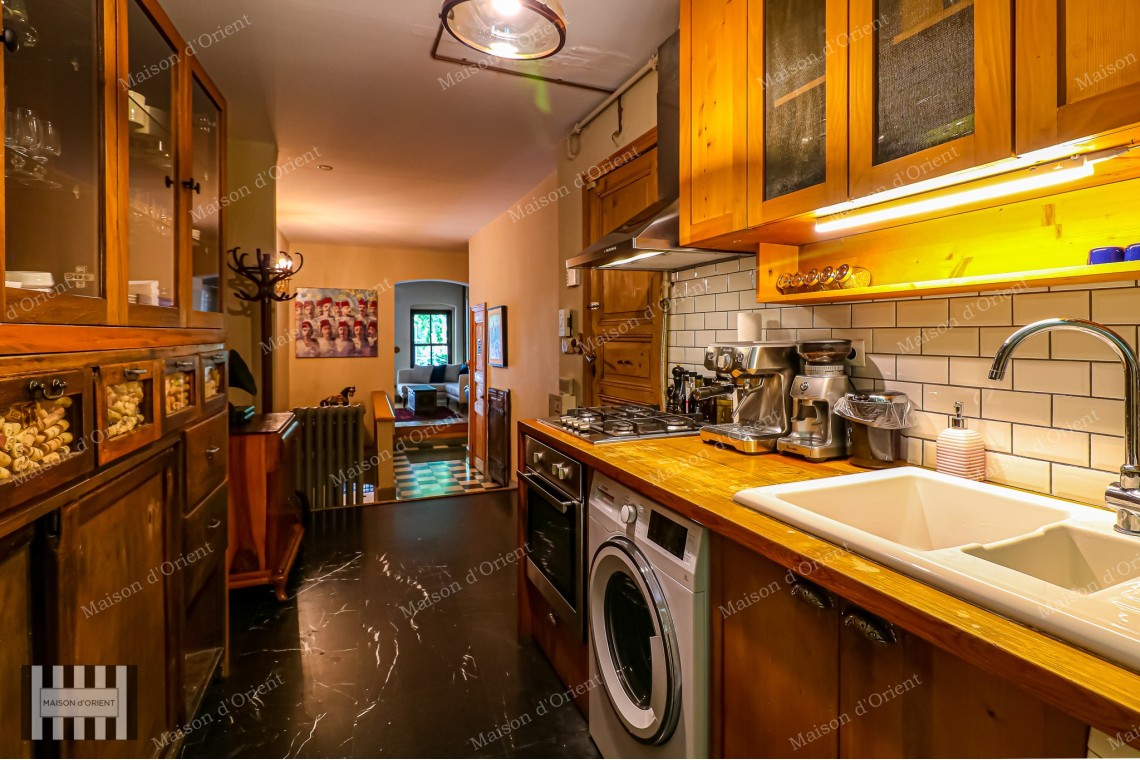 1+1 Duplex Apartment with Winter Garden for Sale in Galata