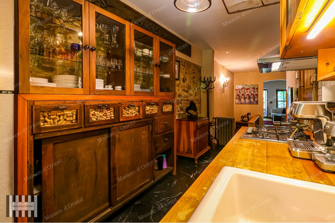 1+1 Duplex Apartment with Winter Garden for Sale in Galata