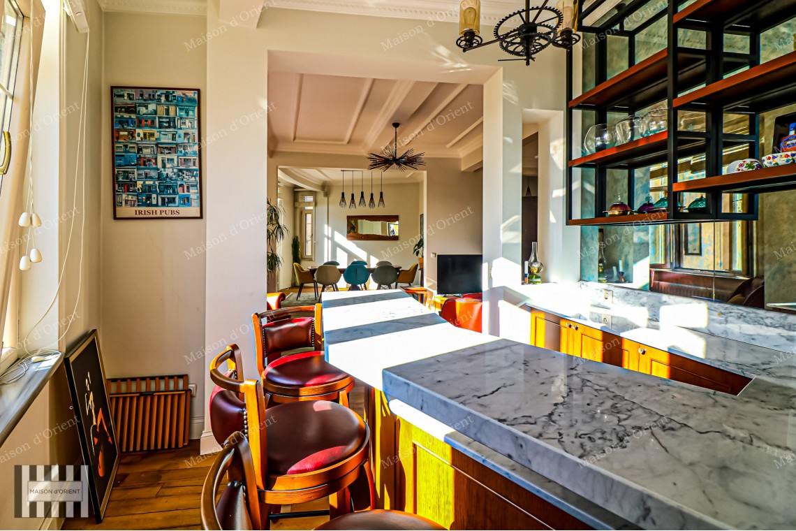 3+1 Apartment for Rent in Galatasaray Historical Ferah Apartment