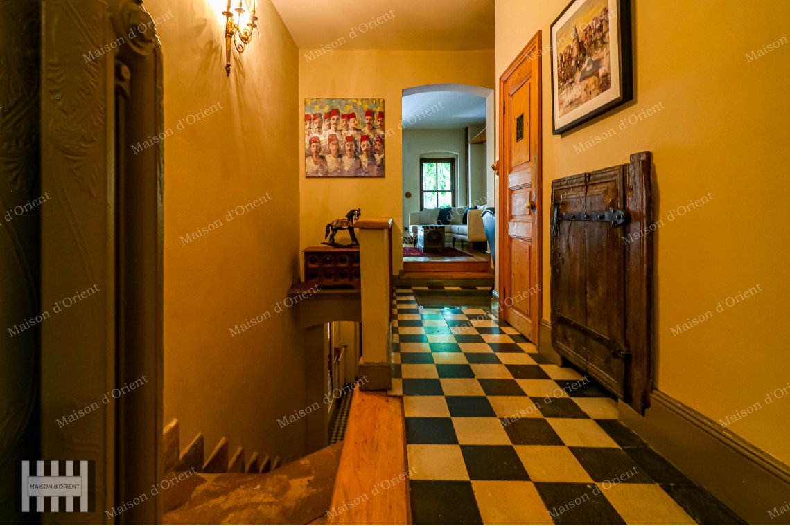 1+1 Duplex Apartment with Winter Garden for Sale in Galata