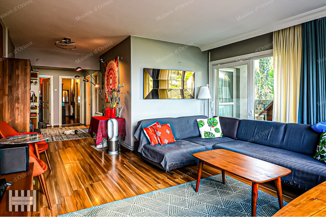 2+1 Flat for Rent with Bosphorus View in Tarabya