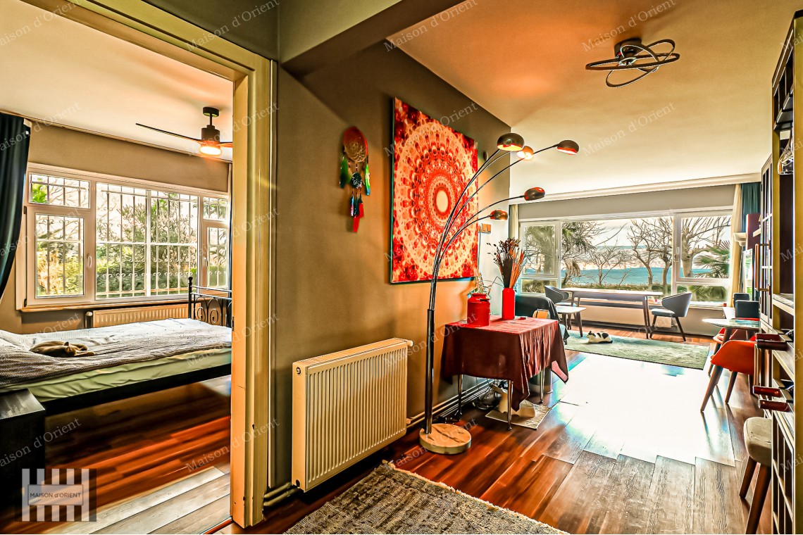 2+1 Flat for Rent with Bosphorus View in Tarabya