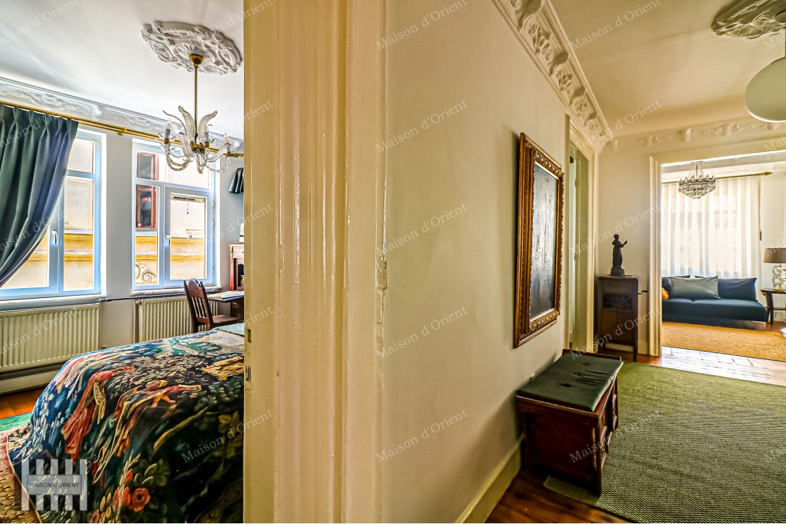 2+2 Furnished Apartment for Rent in Pera  Historical Building