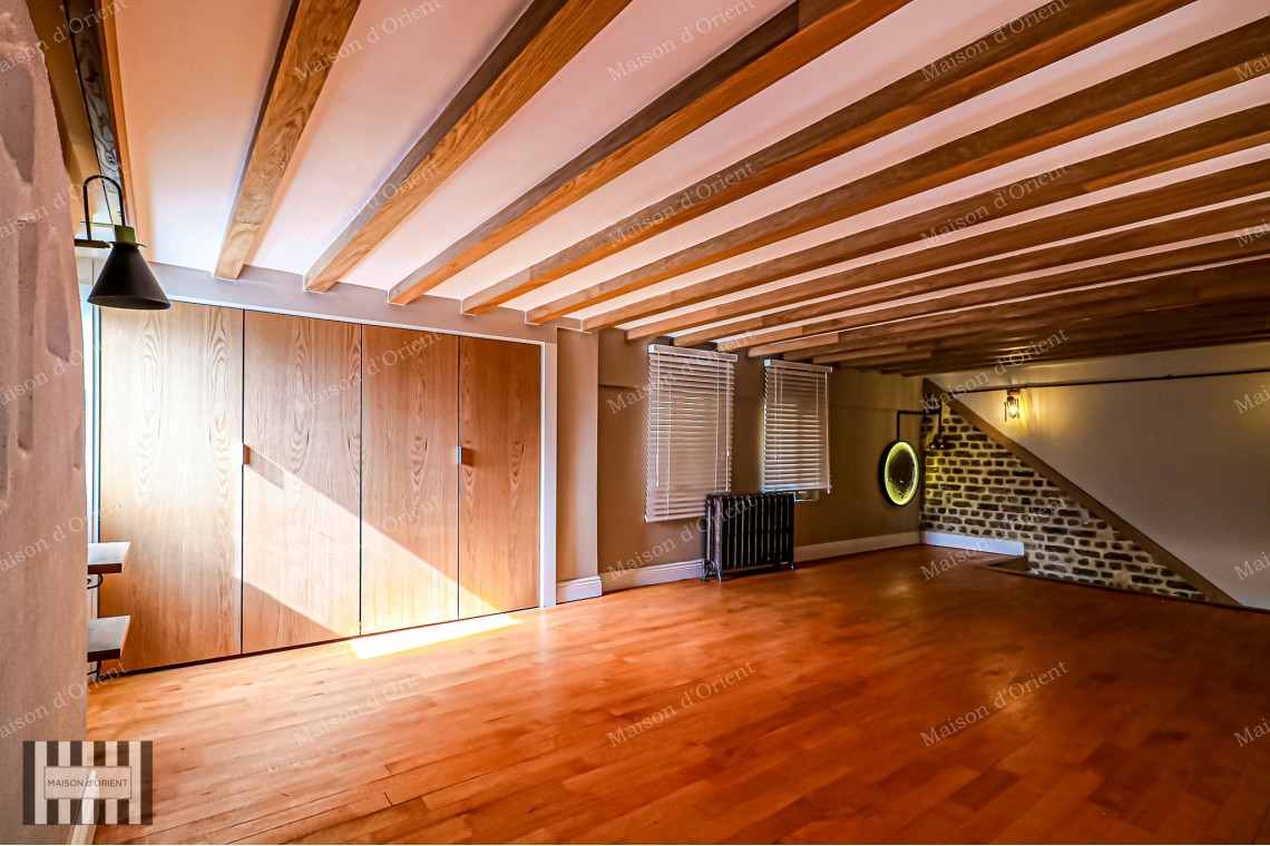 1+1 Apartment for Sale with View in Galata Historical Building